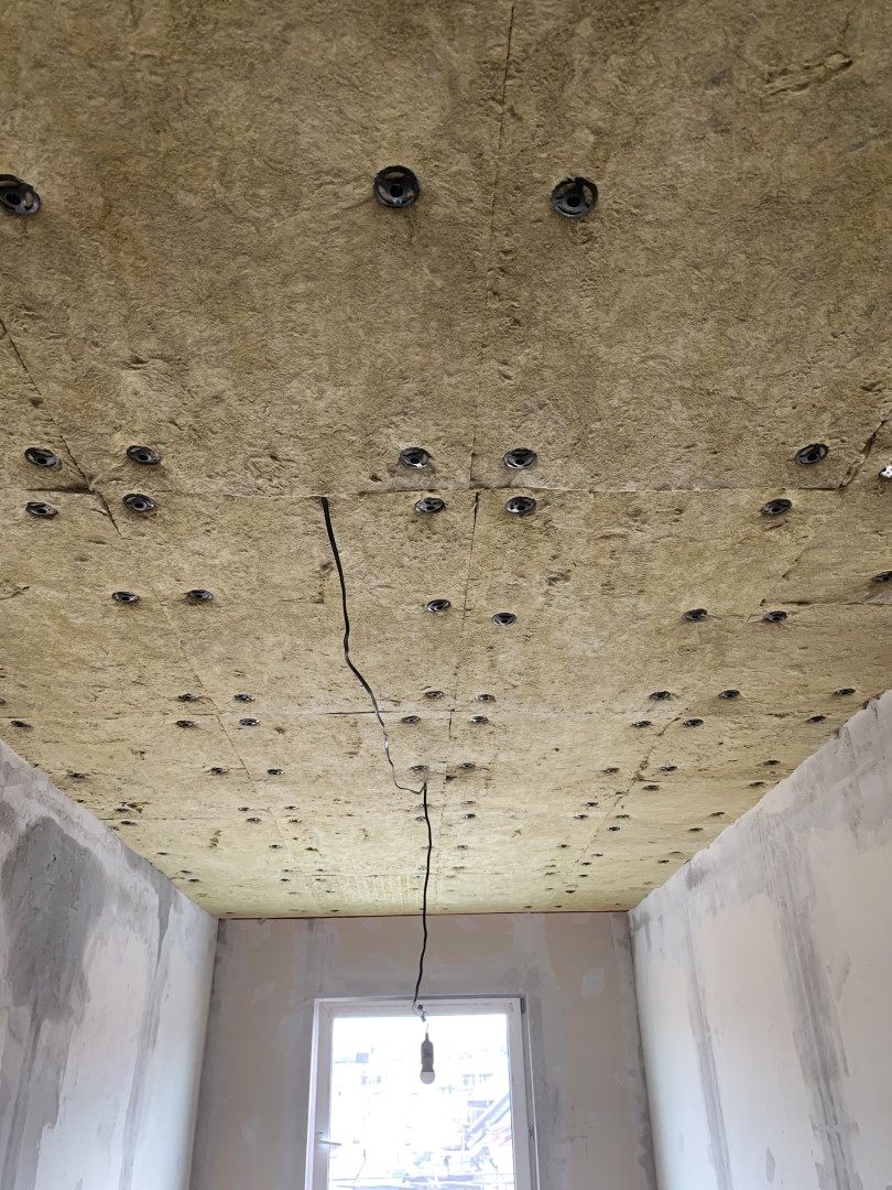 Deckendämmung Keller mit Glaswolle Deckendämmung Keller mit Glaswolle